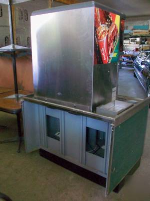 8 flavor soda fountain machine cornelius system ED250