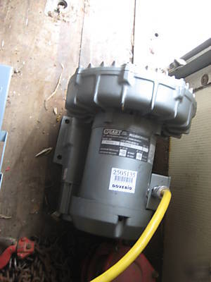 Gast renenair R4310A-1 vacuum pump 1 hp emerson motor 