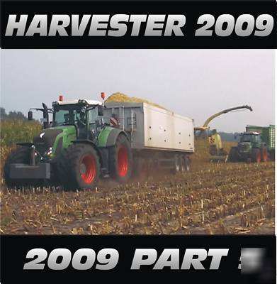 Harvester 2009 part 5 puma 225 fendt 936 xerion 3X dvd