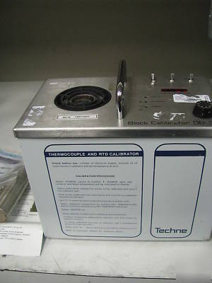 Techne db-300A block calibrator with hard case