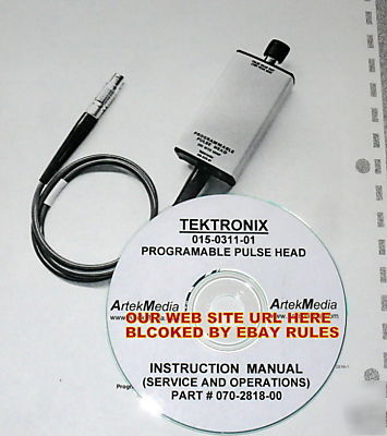 Tek 015-0311-01 prog. pulse head instruction manual