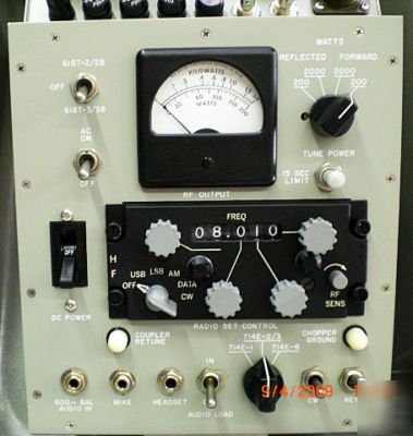 Test set for 618T-1, 1B, 2, 2B & 3 b radio sets 