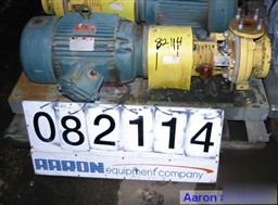 Used: a w chesterton co centrifugal pump, size 1.5X3-8,