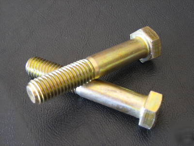 Lot 25 3/4-10X2 grade 8 hex head cap screws bolts 