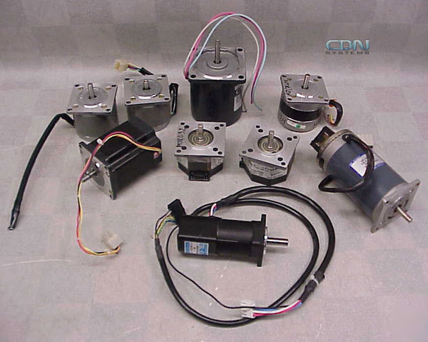 Lot 9 sanyo/om/vexta/pacific automation stepping motor