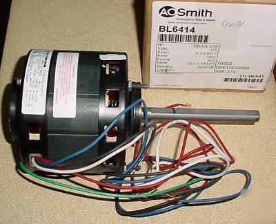 Ao smith direct drive blower motor BL6414 1/5HP 110V