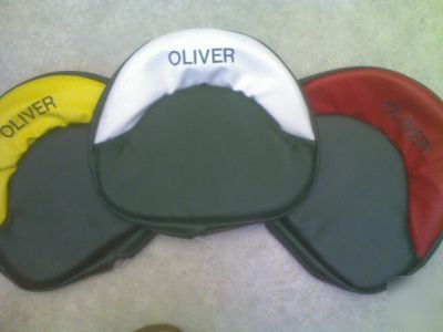Embroidered oliver seat cushion for 60,66,70,77,80,88 