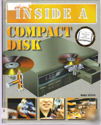 Grolier inside a compact disk book cd/sound technology