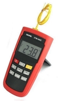 Industrial thermometer with ktype probe-tecpel dtm-305C