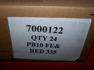 Lewis PB10 fe parts bins â€“ plastibox case of 24 / 