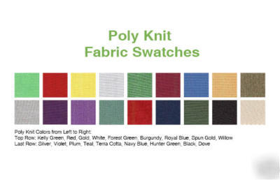 Poly knit 14' x 39