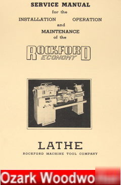 Rockford economy metal lathe service manual