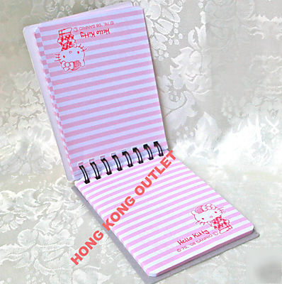 Sanrio hello kitty notebook file writing note pad H21
