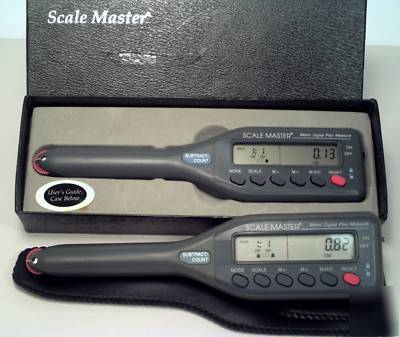 Scale master, metric digital plan measure # 3395