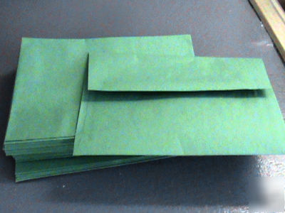 300CT. brite-hue offset green vellum envelopes sz-a-7