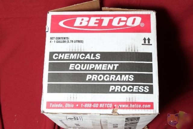 Betco green earth peroxide cleaner 4 gallon/case~