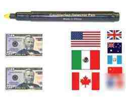 Counterfeit detector pen - accept cash with confidence 