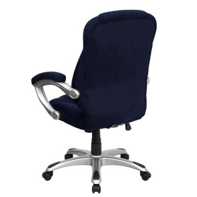 Fabric executive chair hi back desk swivel office seat 