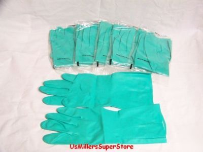 Gloves xl green 5 pr
