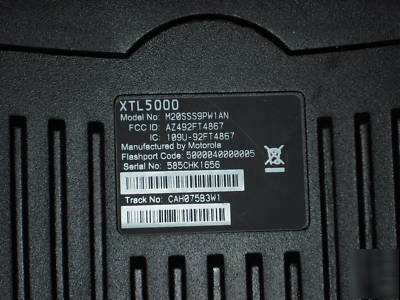 Motorola xtl 5000 uhf astro digital apco 25 t band 