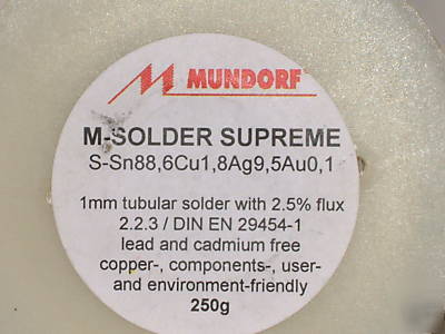 Mundorf supreme gold solder more gold than any other