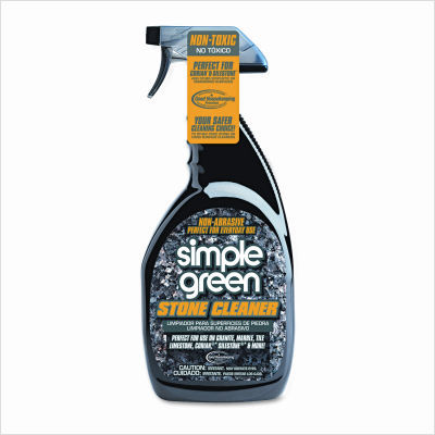 Non-abrasive stone cleaner, unscented, 32OZ bottle
