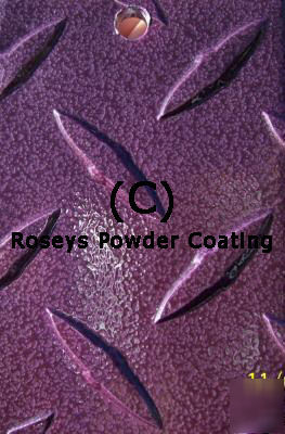 Purple hammertone 2 lb powder coating paint