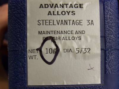 Steelvantage 3A welding rod size 5/32
