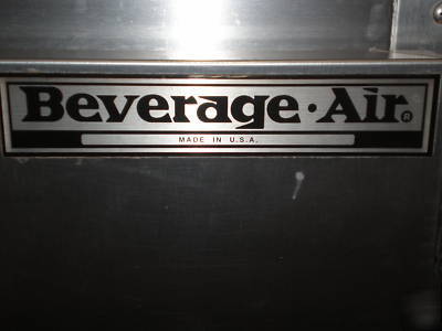 Beverage air UCR48A undercounter / backbar refrigerator