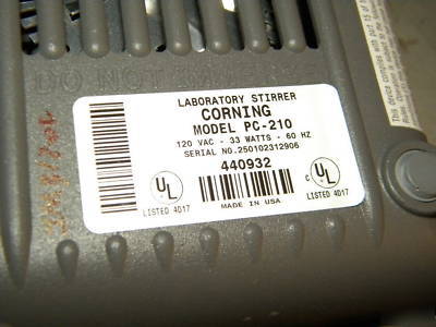 Corning pc-210 stirrer (4