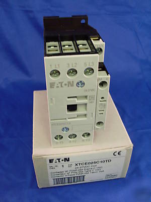 Eaton XTCE025C10TD non reversing coil 24-27VDC