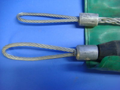 Greenlee 30758 wire pulling grip kit w/soft case