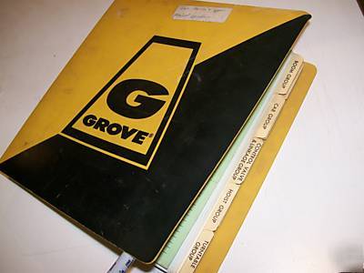 Grove RT522 crane parts manual ddad 8.2L 05/1985 