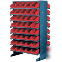 New quantum storage double sided rack with 80 bins 