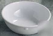 Thunder group nappie bowl melamine white 11OZ |1 dz|