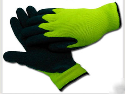  viking maxx-grip hi-viz grn thermo glove-lg-size 9