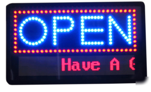 Led open sign 22