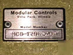 Modular controls solenoid valve block mcd-1798-24DT