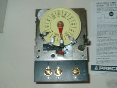 New 24 hour time switch by precision model cd 101B