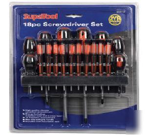 Supatool screwdriver set 18 piece