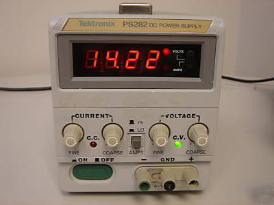 Tektronix PS282 dc power supply, 0-18V, 5A