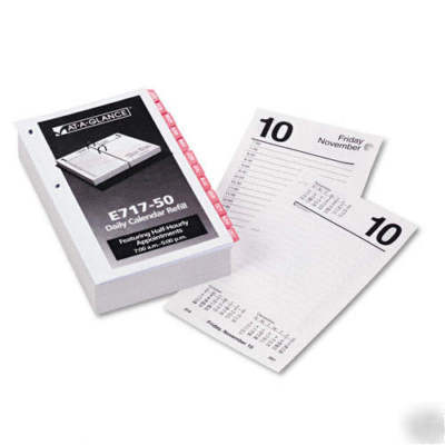 At-a-glance 2010 daily calendar refill - free shipping