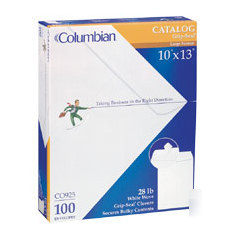 Columbian gripseal envelopes plain 28LB 6X9 250BX whit
