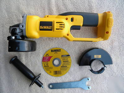 Dewalt DC411 18 volt grinder,cut off tool 18V w/ disc