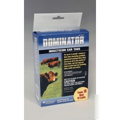 Dominator ear tag, 20 pk blue 067783/07-526650