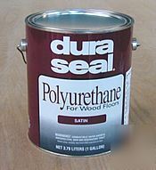 Dura-seal satin polyurethane floor finish (quart)