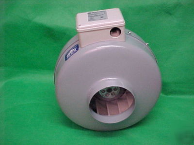 Elicent AXC100B centrifugal in-line fan 115 vac 154 cfm