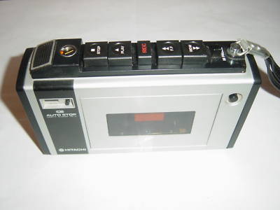 Hitachi portable cassette recorder/ dictaphone