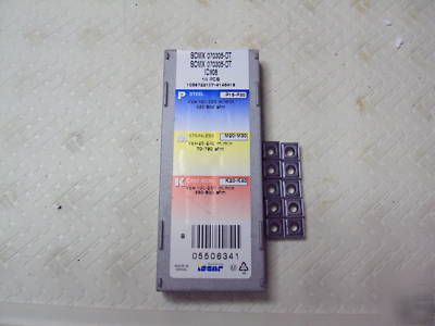 Iscar SOMX070305DT IC908 carbide inserts msrp $110