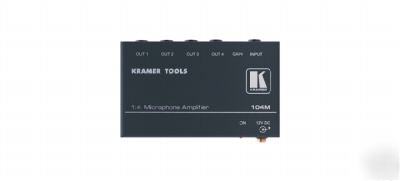Kramer 104M 1:4 microphone amplifier distribution amp
